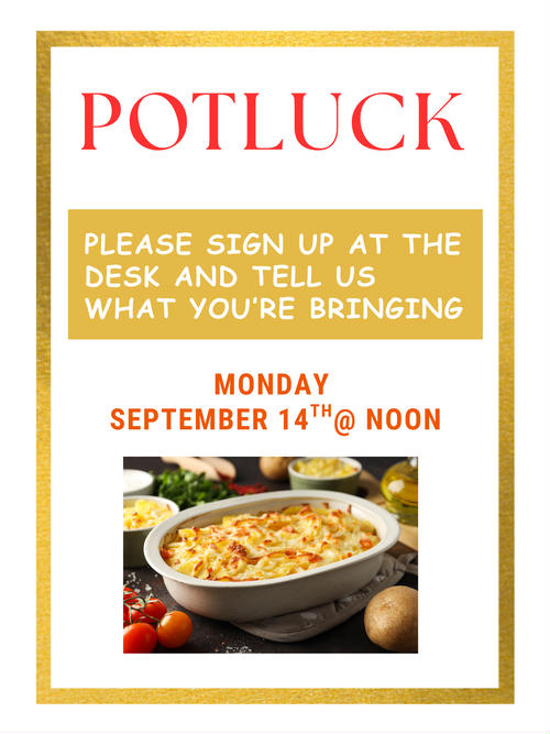 Pot Luck Lunch